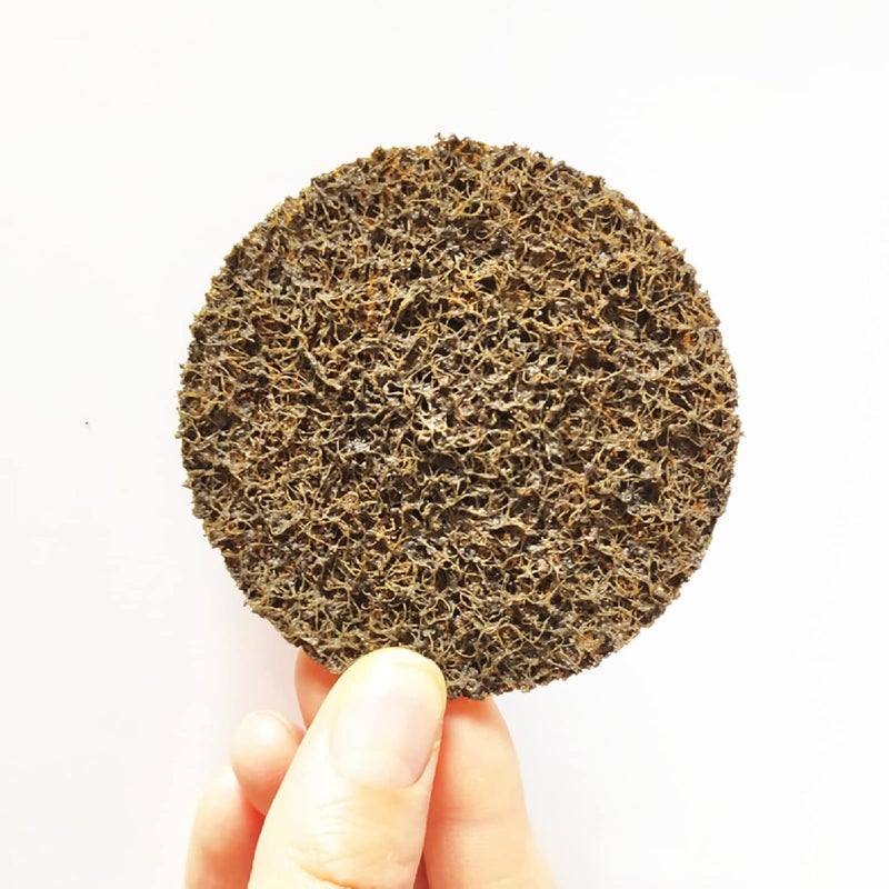 Banmo Abrasive 50 قطعة أقراص صنفرة دوارة، تشمل 1 قطعة حامل قرص 2 بوصة مع عمود 1/4 بوصة، تكييف السطح، تغيير سريع - Image 3